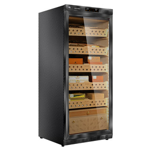 Raching MON1800A Precision Climate Controlled Cigar Humidor Cabinet with Ammonia Removal (~1,000 cigars)