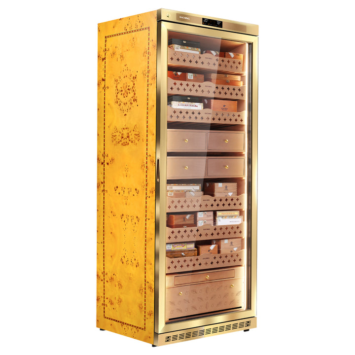 Raching MON5800A Precision Climate Controlled Cigar Humidor Cabinet with Ammonia Removal (~3,000 cigars)