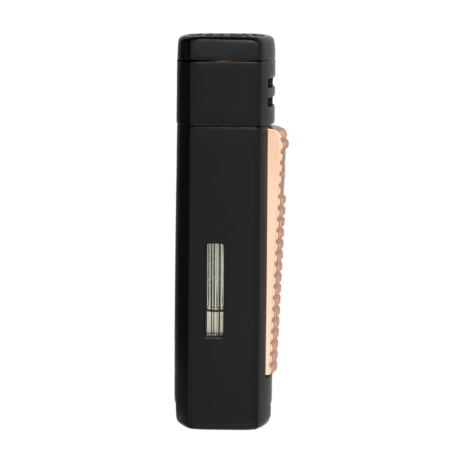 Xikar - Ion Double-Jet Flame Cigar Lighter (Black-Rose Gold)