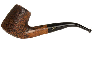 Brigham System Brown Sandblast Tobacco Pipe #84