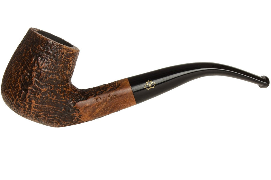 Brigham System Brown Sandblast Tobacco Pipe #23