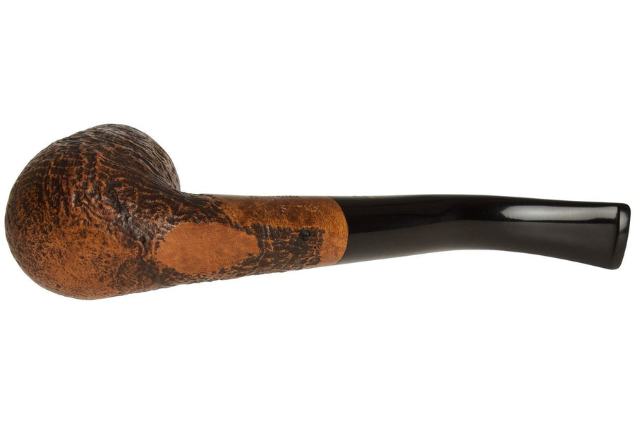 Brigham System Brown Sandblast Tobacco Pipe #23