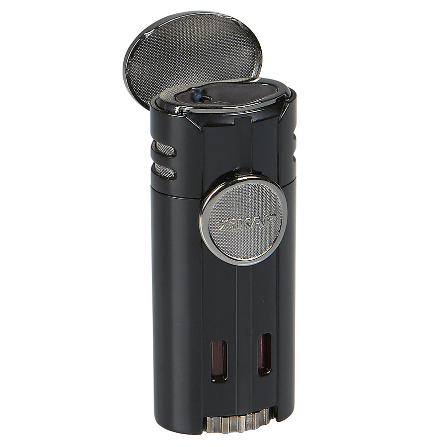 Xikar - HP4 Matte Black quad-flame cigar lighter