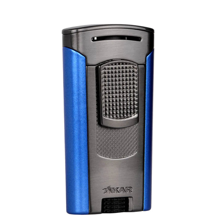 Xikar - Astral Single-Jet Torch Cigar Lighter (Gunmetal-Blue)